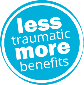less traumatic more