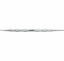 Double burnisher 1 tip straight / 1 tip angled