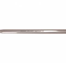 Laryngeal mirror handle for threaded stem